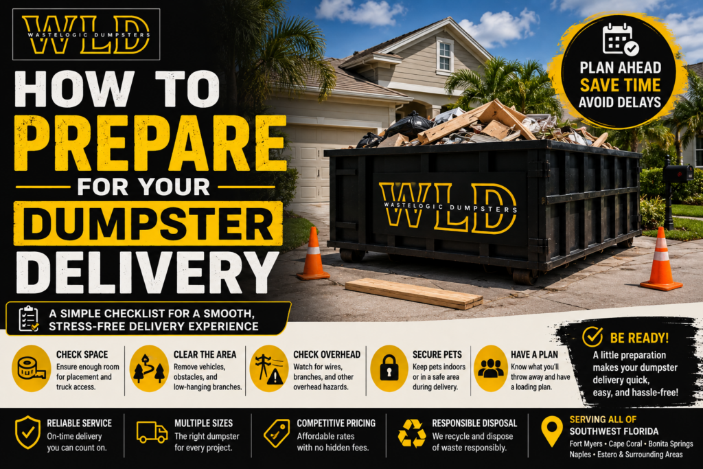 Prepare for Your Dumpster Delivery